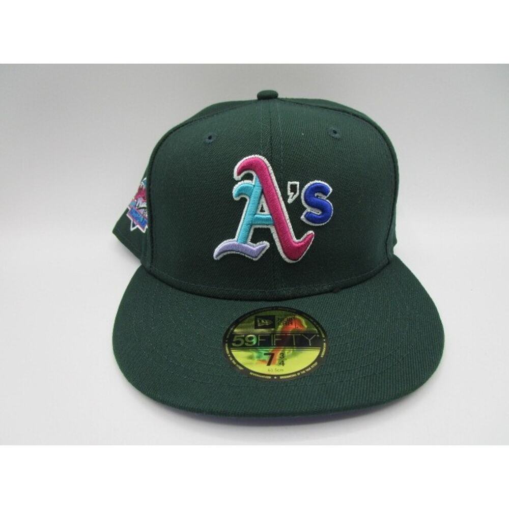 New Era 59Fifty 7 3/4 Oakland Athletics Polar Light Battle Of The Bay Fitted Hat